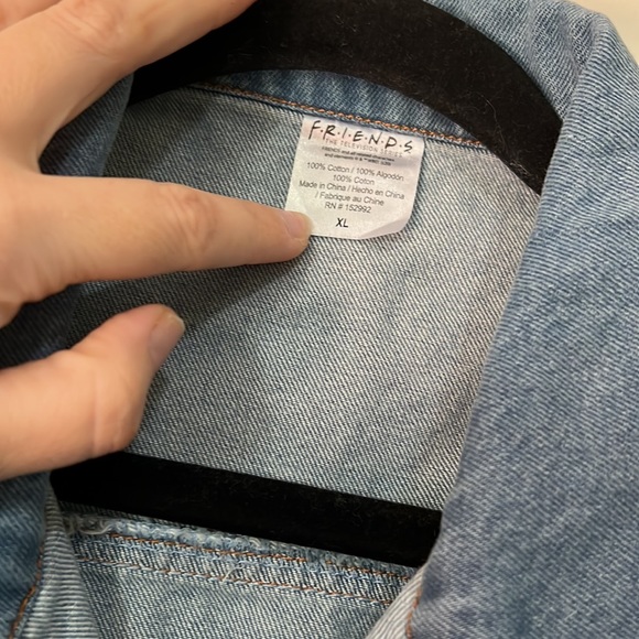 Friends denim vest you’re my lobster new xl - Picture 6 of 6